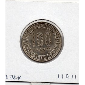 Centrafrique 100 francs 1983 Spl, KM.7 antilopes