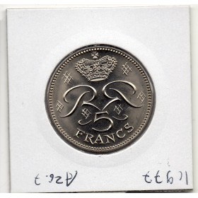 Monaco Rainier III 5 Francs 1982 Spl, Gad.153