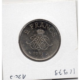 Monaco Rainier III 2 Francs 1981 Spl, Gad.151