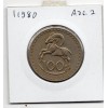 Chypre 100 Mils 1974 Sup, KM.42 Mouflon