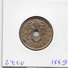 25 centimes Lindauer 1920 TTB trou trop petit