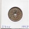 25 centimes Lindauer 1920 TTB trou trop petit
