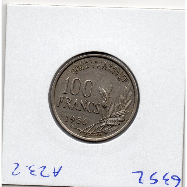100 francs Cochet 1956 Sup