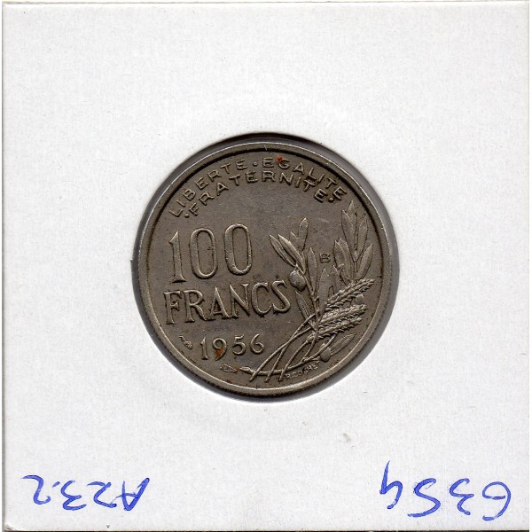 100 francs Cochet 1956 B Sup
