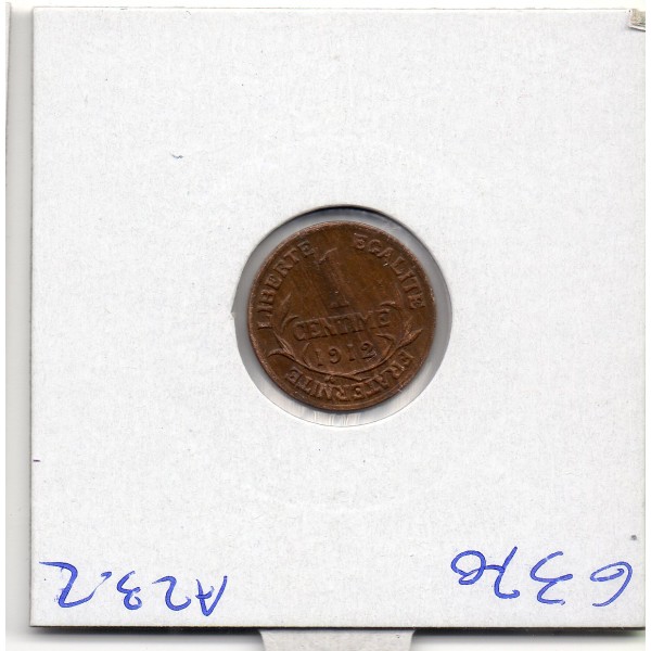 1 centime Dupuis 1912 Sup-
