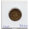 AOF Afrique Occidentale Française 1 Franc 1944 TTB, Lec.2 Morlon