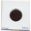 2 centimes Napoléon III tête nue 1854 petit D petit lion Lyon TB+