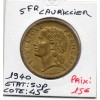 5 francs Lavrillier 1940 Sup