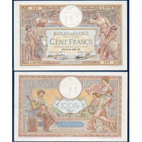 100 Francs LOM, TTB, 5.10.1938 Billet de la banque de France