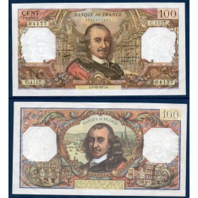 100 Francs Corneille, Sup, 2.12.1977 Billet de la banque de France