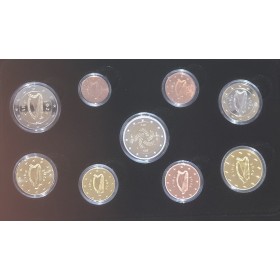 Coffret BE Irlande 2026, Série des 8 pièces € + 2€ commémorative