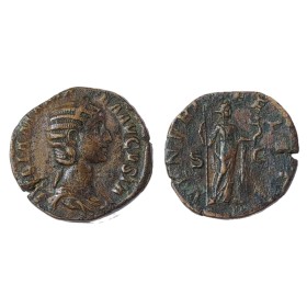 Sesterce de Julia Mamaea (225-235), Ric 694 VENERI FELICI Rome