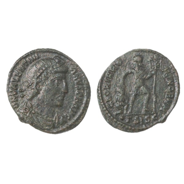 Ae3 Valentinien 1er (365) Ric.5a GLORIA ROMANORVM atelier Siscia