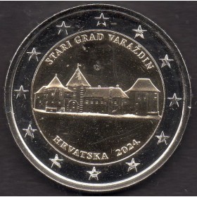 2 euro commémorative Croatie 2024 Varaždin pièce de rouleaux