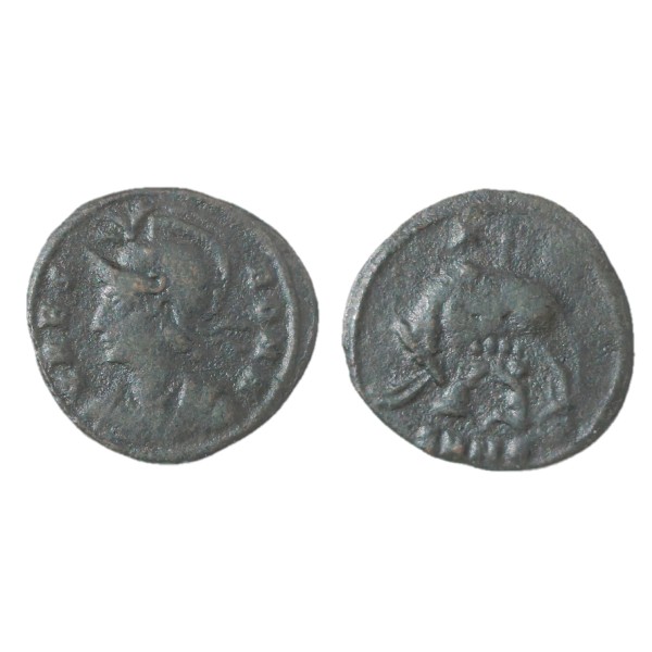 Ae3 ROMA, allégorie de rome (330-335),RIC.195 VRBS ROMA Nicomédie