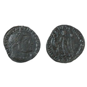 AE2 Constantin 1er (312-313), RIC.61b IOVI CONSERVATORI AVGG NN atelier Thessalonique