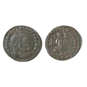 AE2 Constantin 1er (312-313), RIC.61b IOVI CONSERVATORI AVGG NN atelier Thessalonique