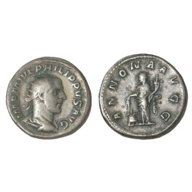Antoninien de Philippe 1er (245-247), RIC.28c ANNONA AVGG atelier Rome