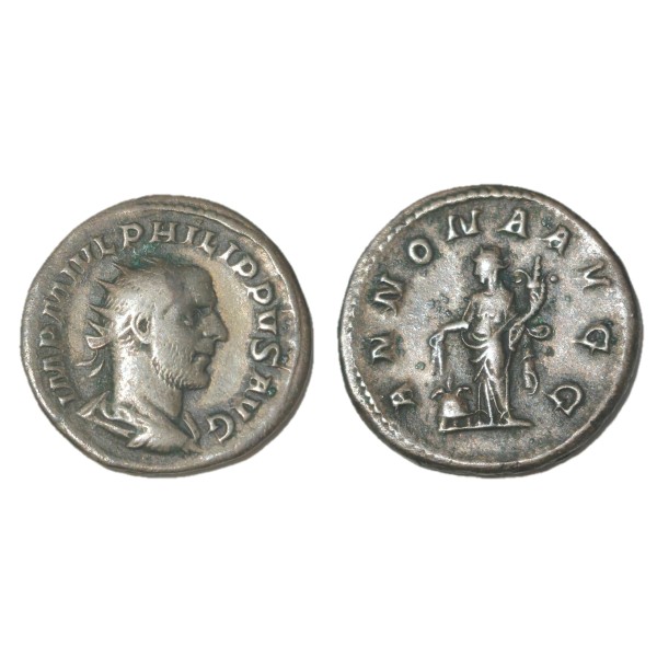 Antoninien de Philippe 1er (245-247), RIC.28c ANNONA AVGG atelier Rome