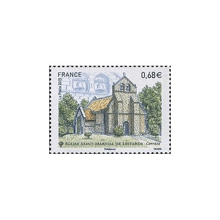 Timbre France Yvert No 4967 Eglise Martial de Lestards