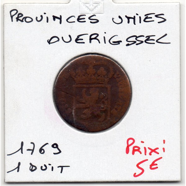 Provinces Unies Overijssel 1 duit 1769 B, KM.102