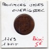Provinces Unies Overijssel 1 duit 1769 B, KM.102