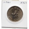 Hong Kong 1 dollar 1975 Spl, KM.35 1er portrait
