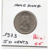 Hong Kong 1 dollar 1973 SPL, KM.35 Elizabeth II