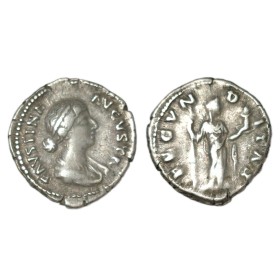 Denier de Faustine II la jeune (161-175) RIC.677 FECVNDITAS atelier Rome