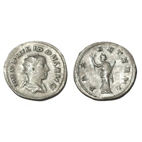 Antoninien de Philippe II (249), RIC.230 PRINCIPI IVVENT atelier Rome