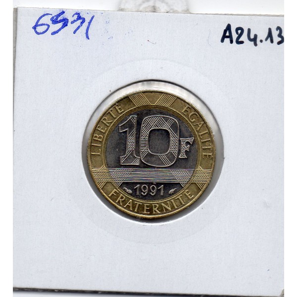 10 francs Génie bastille 1991 Spl BU frappe Médaille