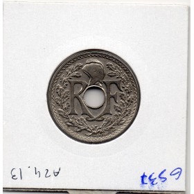25 centimes Lindauer 1917 soulignée TTB
