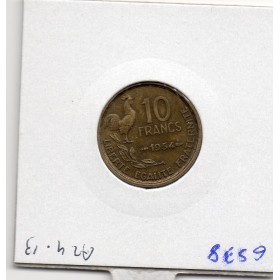 10 francs Coq Guiraud 1954 TTB+