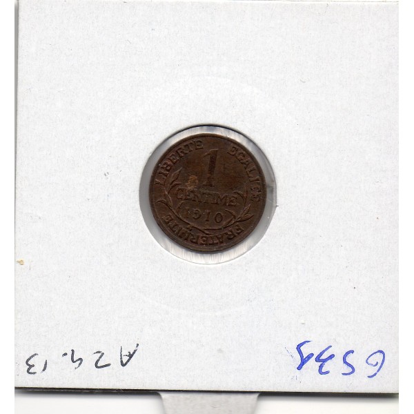 1 centime Dupuis 1910 Sup- rare