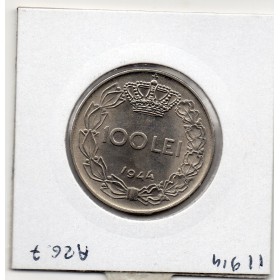 Roumanie 100 lei 1944 Sup, KM.64 Mihai 1er