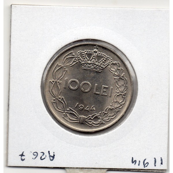 Roumanie 100 lei 1944 Sup, KM.64 Mihai 1er