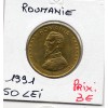 Roumanie 50 lei 1991 Spl, KM.110 Alexandru Ioan Cuza