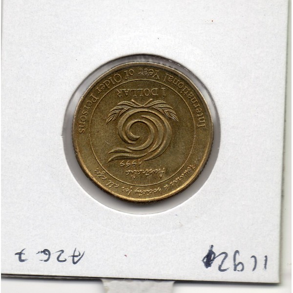 Australie 1 dollar 1999 Sup, KM.405 Année Personnes âgées