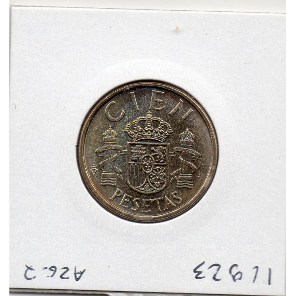 Espagne 100 pesetas 1986 Spl, KM.826 Juan Carlos 1er
