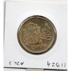Espagne 500 pesetas 1988 Sup+, KM.831 Juan Carlos et Sofia