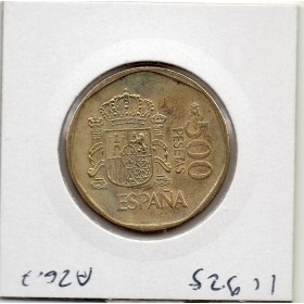 Espagne 500 pesetas 1989 Sup+, KM.831 Juan Carlos et Sofia