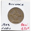Bulgarie 1 lev 1969 TTB, KM.74 Révolution Socialiste