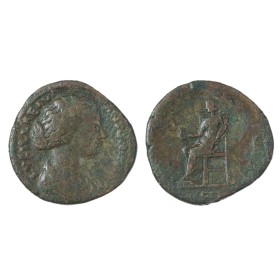 Sesterce de Lucille (164-170), RIC.1773 VENVS atelier Rome