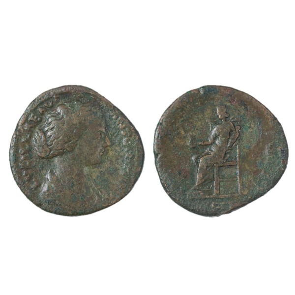 Sesterce de Lucille (164-170), RIC.1773 VENVS atelier Rome