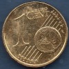 Pièce de 1 centime d'Euro dorée, 2005, Pays-Bas