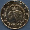 2 euros commémorative doré, Luxembourg 2014, 50 ans Grand Duc Jean pièce de monnaie €