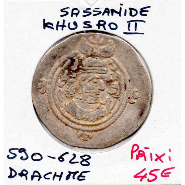 Sassanide Khusro II 590-628 AD TTB