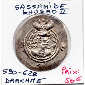 Sassanide Khusro II 590-628 AD TTB+