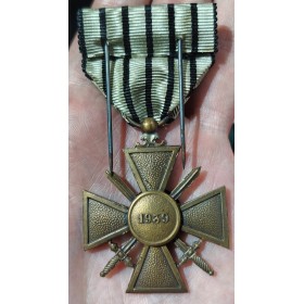 Médaille Croix de guerre Vichy avec ruban 1939