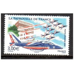 Timbre France Poste Aérienne Yvert 71a La patrouille de France, Issu de la mini feuille de 10